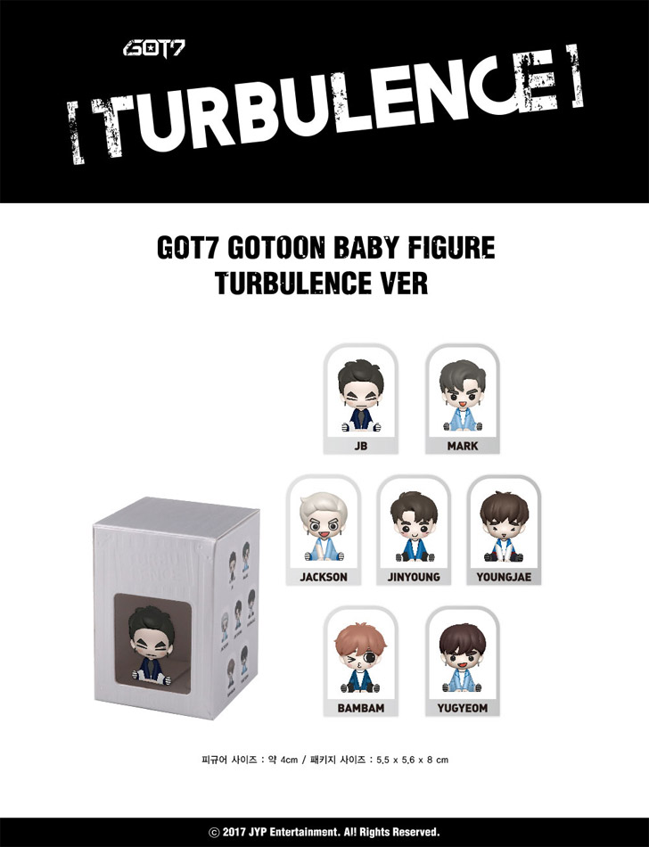 GOT7 TURBULENCE フィギュア Got7 - Gotoon Baby Figure (Turbulence Ver) – Choice Music LA