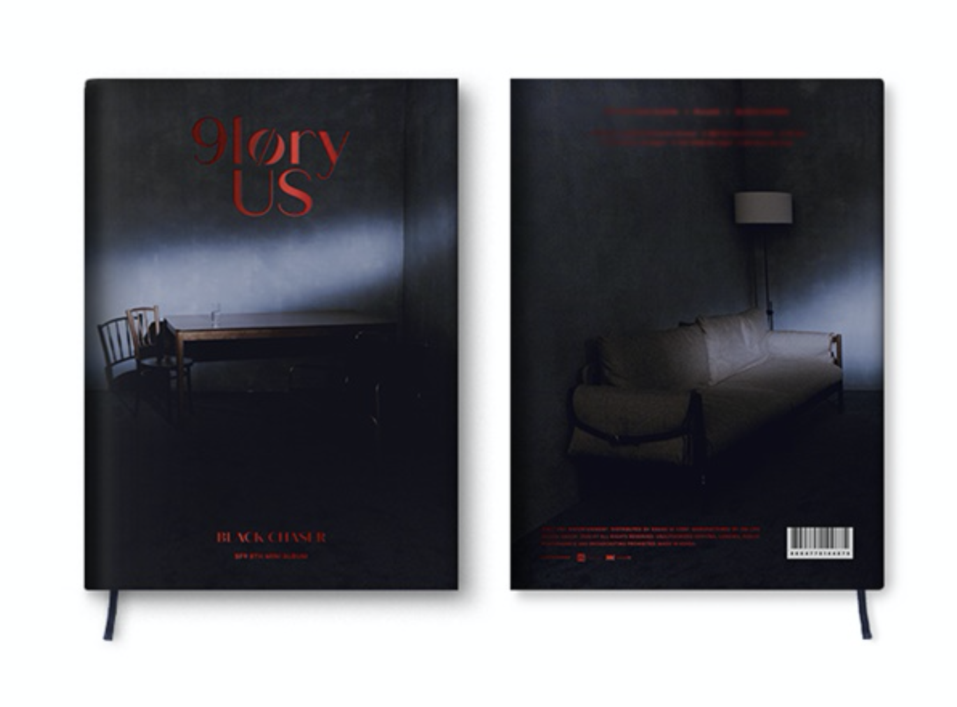 SF9 - Mini Album Vol.8 [9loryUS] หน้าปก BLACK CHASER