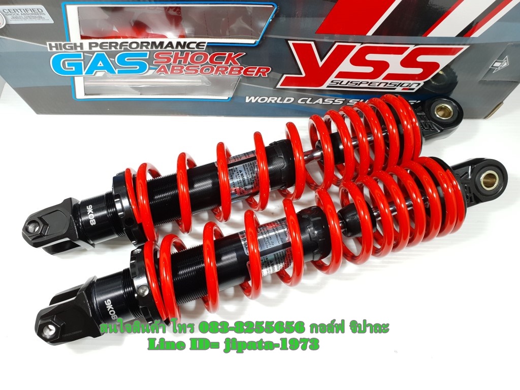 (PCX) โช้คอัพหลังคู่ YSS รุ่น DTG Plus สำหรับ Honda PCX,Nouvo Elegance