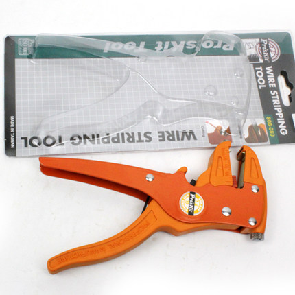 Proskit Wire Stripping Tool and Cutter Plier - Cable Scraper 808-080