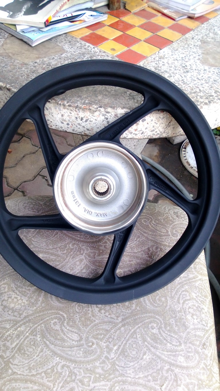 วงล้อแม็ก หลัง Honda click 125 i