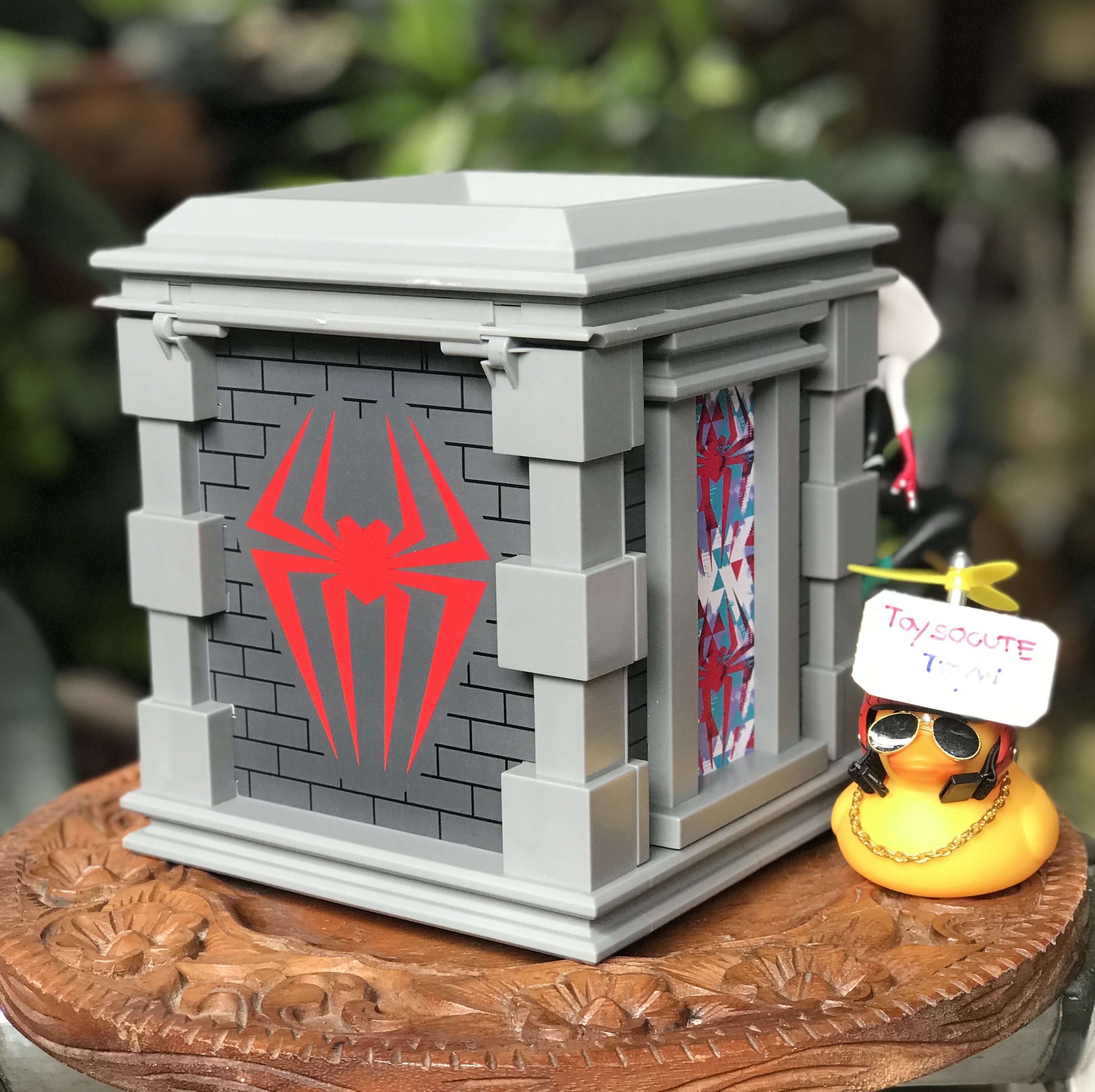 ถังป๊อปคอร์น Pop Corn ถังสไปเดอร์เกว็น สไปเดอร์แมน Spiderman / SPIDER-MAN Acoss The Spider-Verse /เมเจอร์