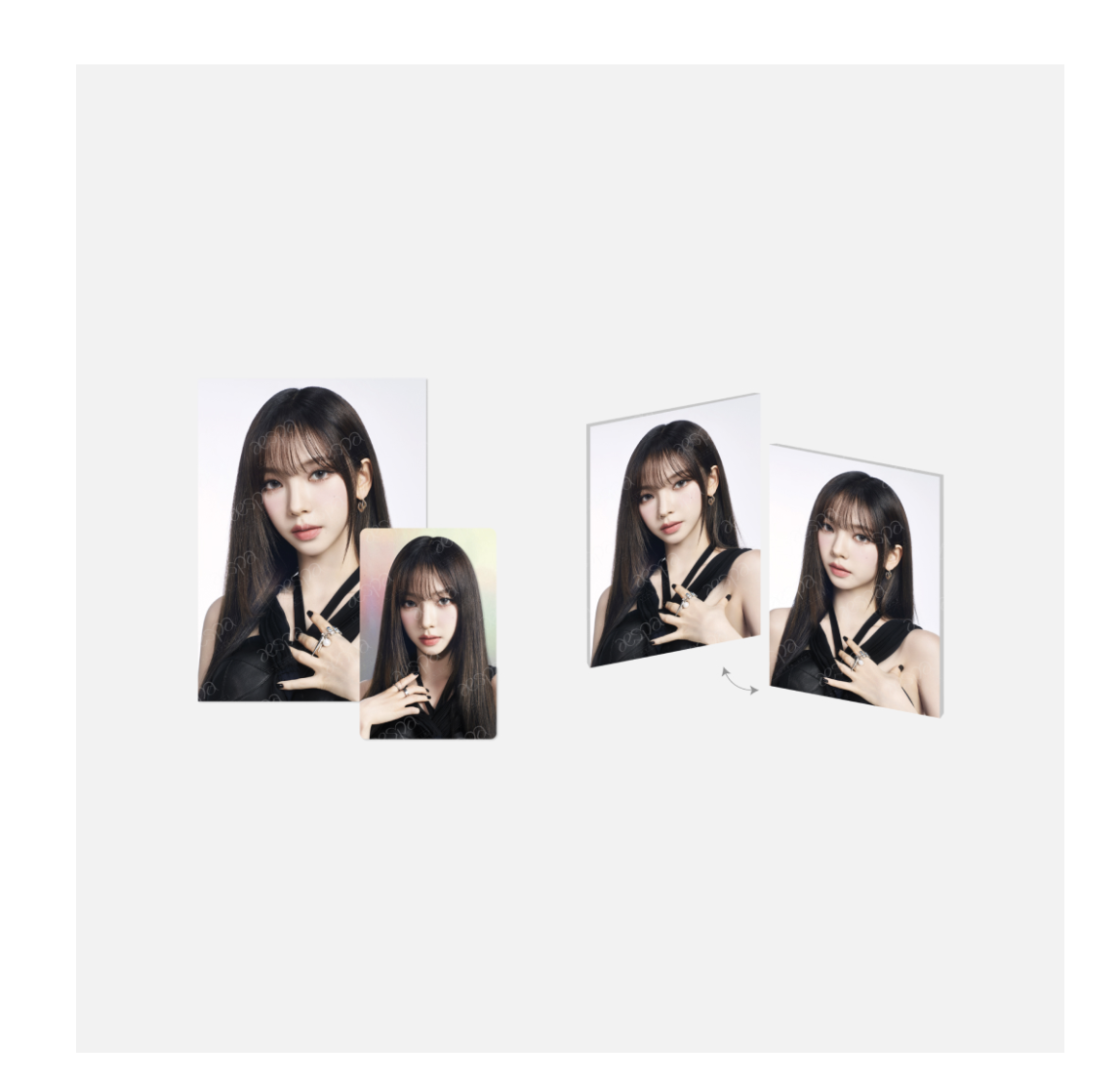 aespa - aespa 1st Concert 'SYNK : HYPER LINE' 2nd MD Line up - Lenticular Card set - Karina