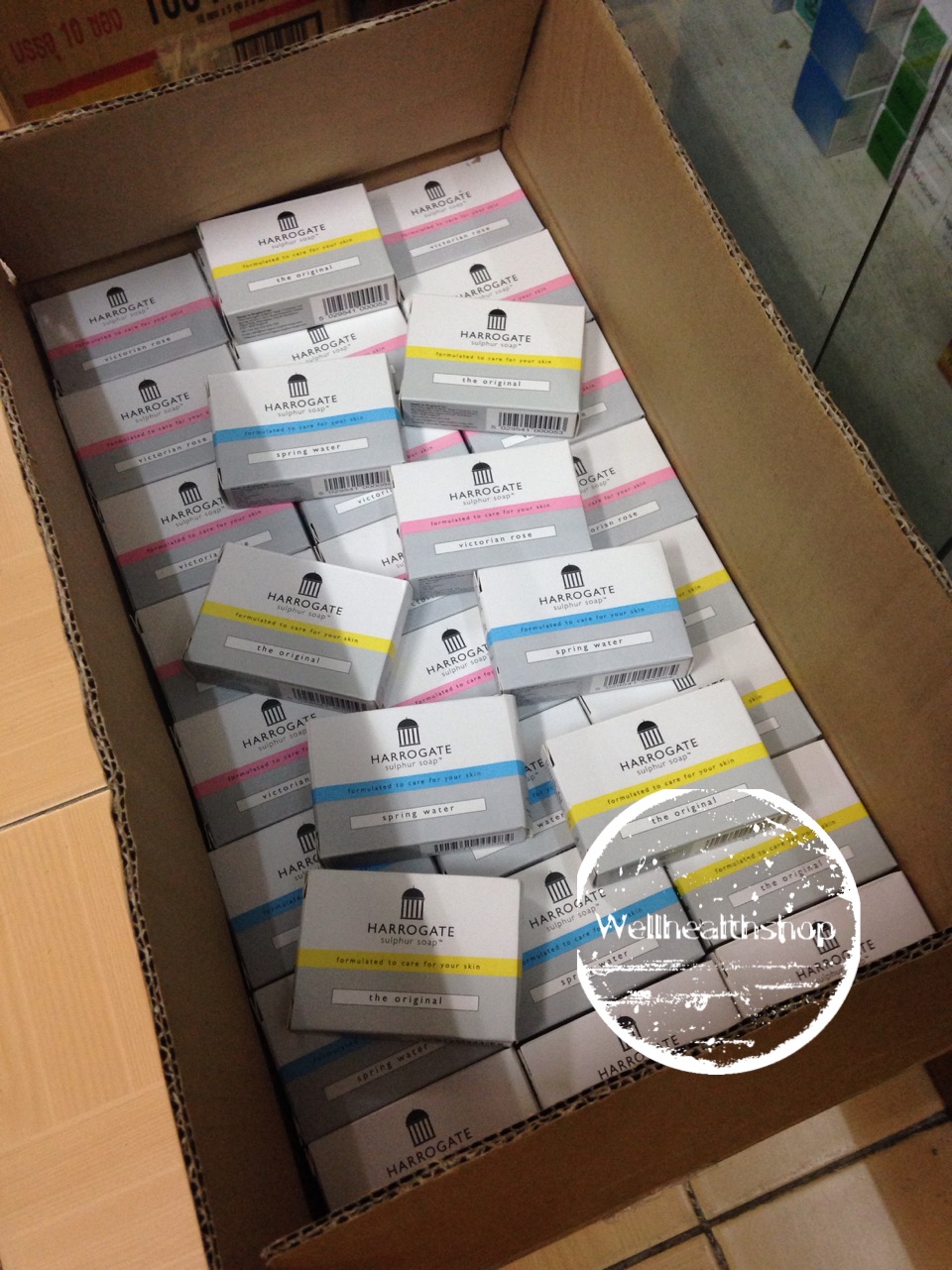 สบู่ฮาโรเกต Harrogate Sulphur Soap 50g