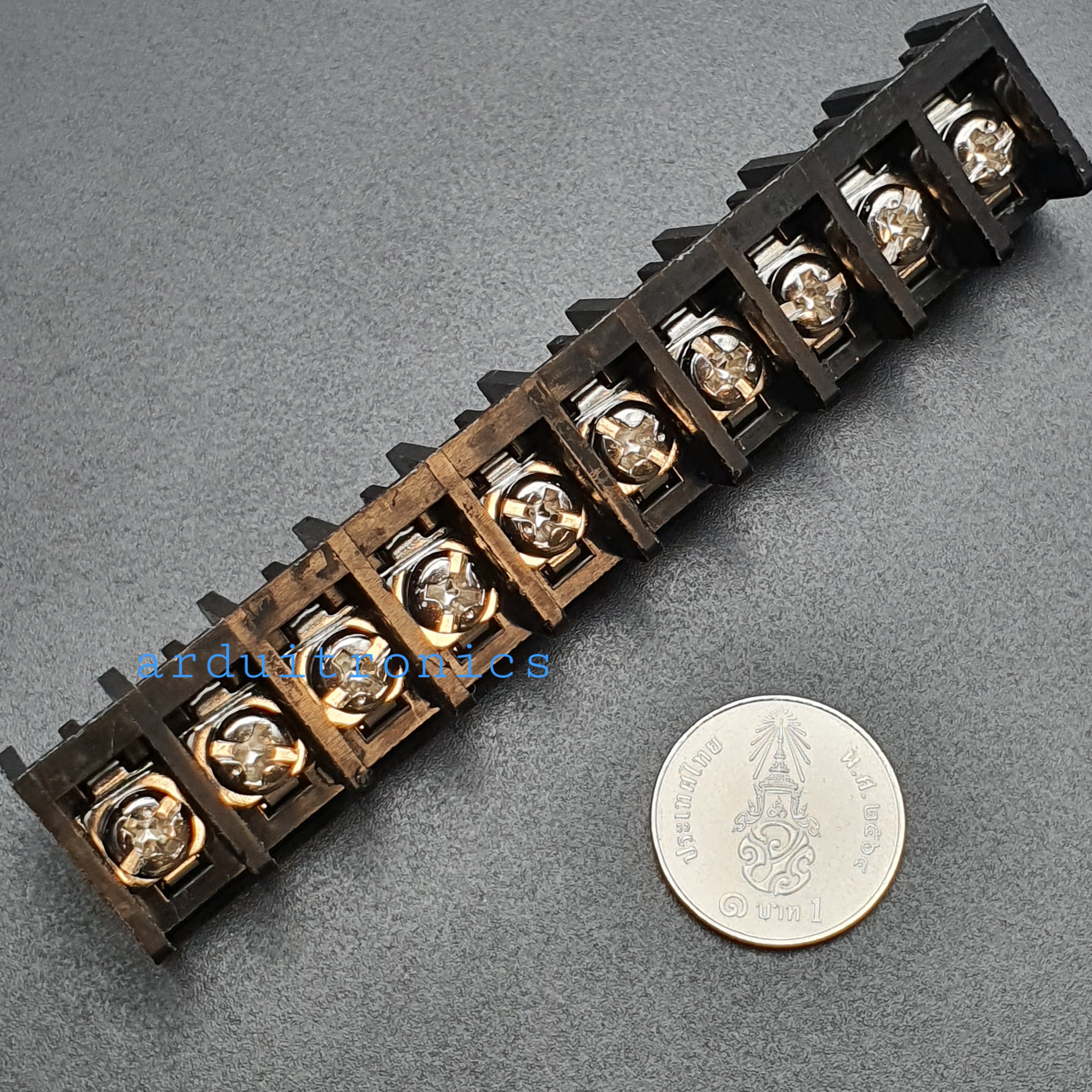 ขั้วต่อ Terminal Block HB-9500 (25A) แบบ 10 ช่อง