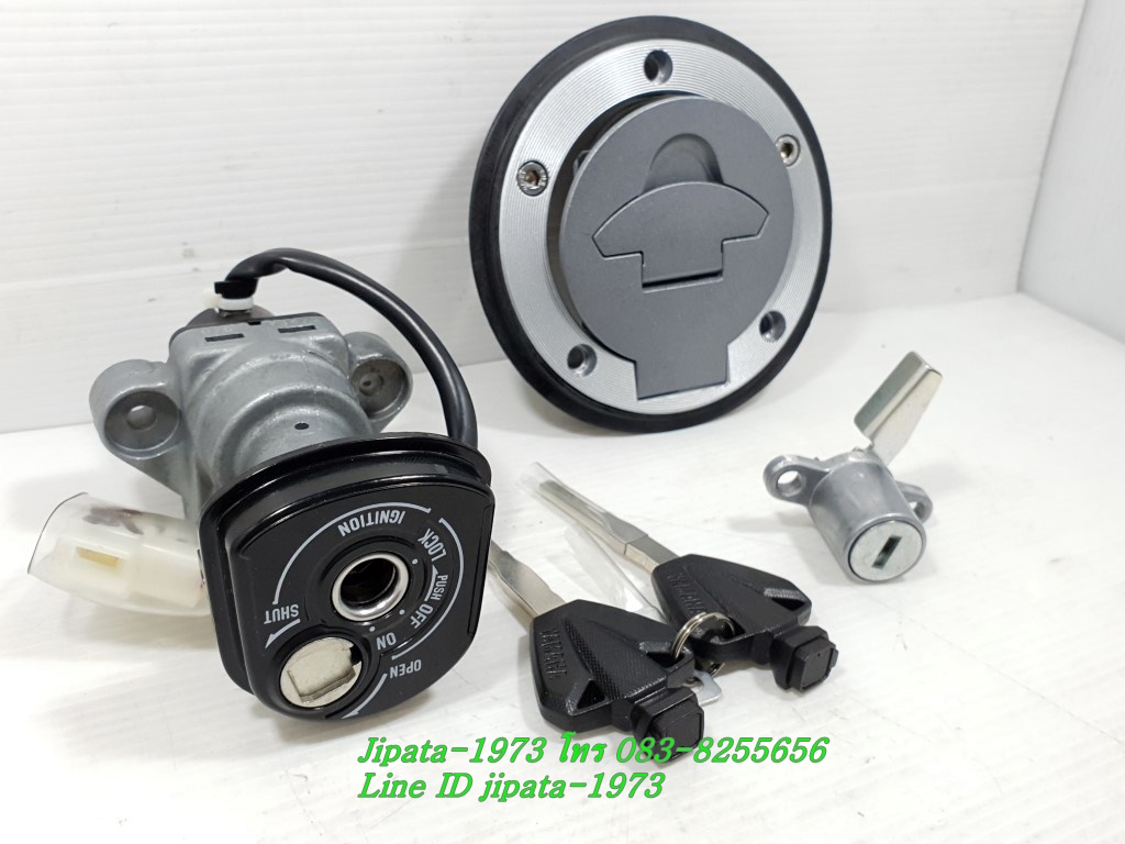 (MT 15) ชุดสวิทช์กุญแจ ชุดใหญ่ Yamaha MT 15 แท้ (สินค้า ของแท้ราคาพิเศษ ไม่มีกล่อง)