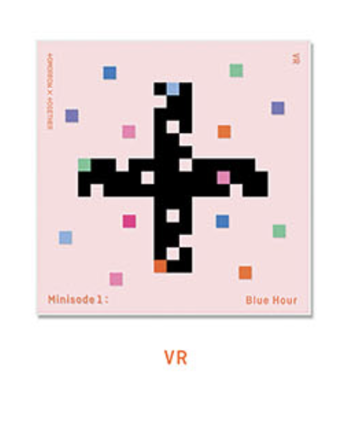 TXT(TOMORROW X TOGETHER) - Album [minisode1 : Blue Hour] หน้าปก VR Ver.
