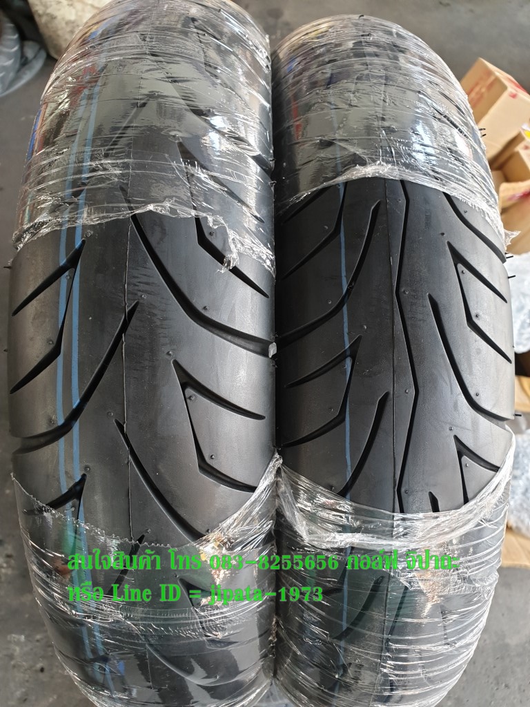 ยางนอก ยี่ห้อ Vee Rubber ติดรถ Honda Click 150 i ขนาดวงล้อ 14 นิ้ว