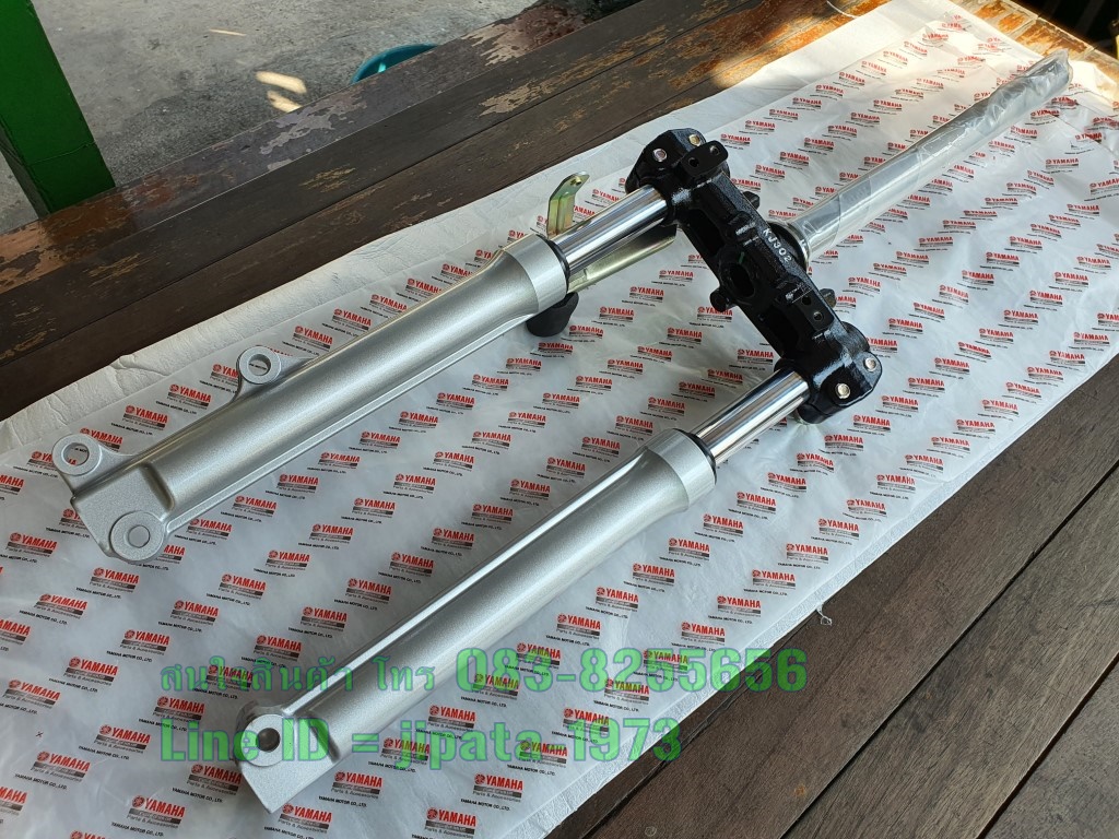 (Fino 125 i) ชุดแผงคอพร้อมโช้คอัพหน้า Yamaha Fino 125 i แท้