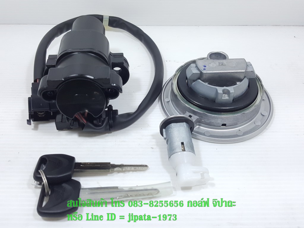 (CB300F) ชุดสวิทช์กุญแจ ชุดใหญ่ Honda CB300F แท้