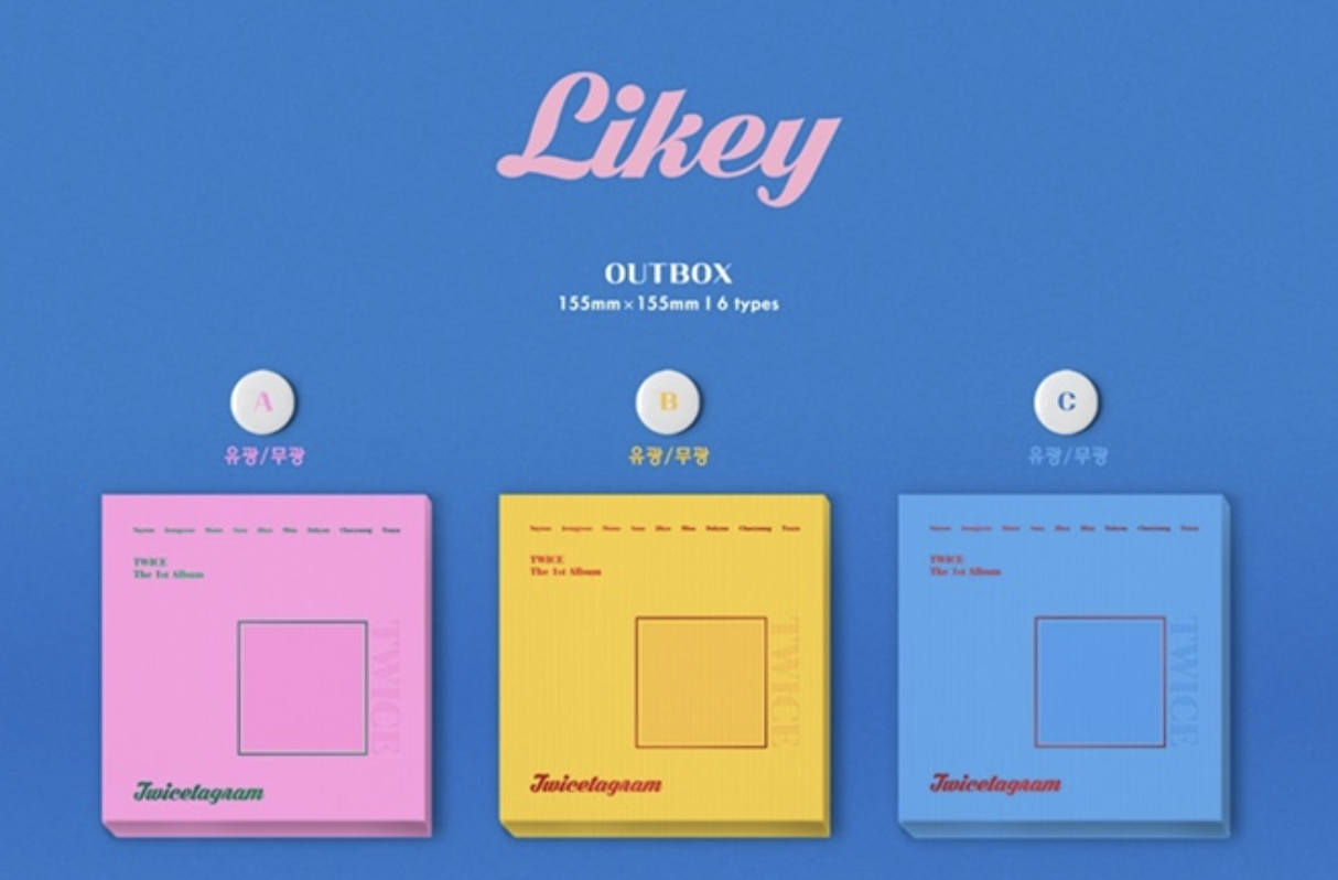 TWICE - Album Vol.1 [twicetagram] แบบ set 3 ปก a + b + c