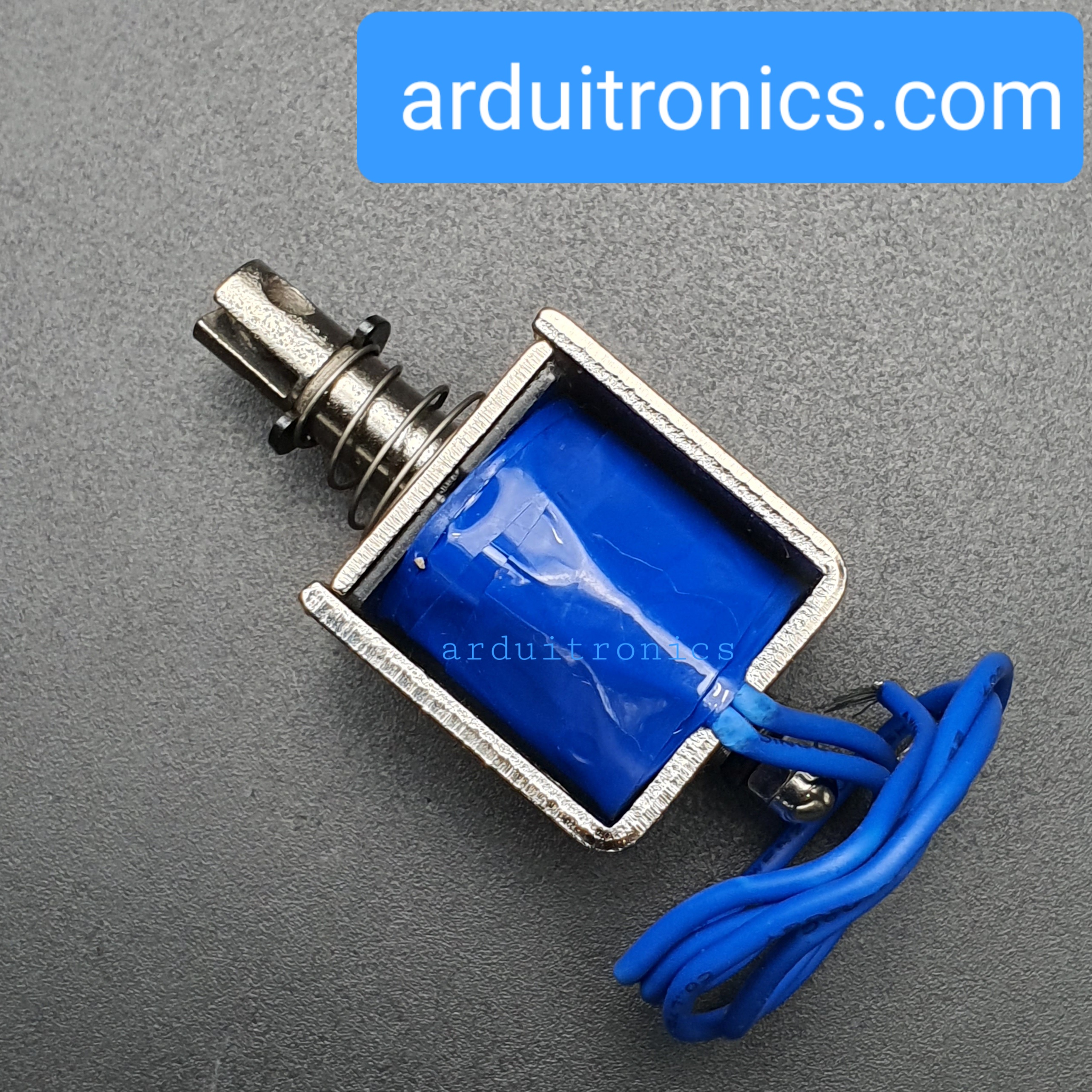 กลอนไฟฟ้า กลอนประตูไฟฟ้า JF-0826B 24V / 2A รีเซ็ต 10mm Push Pull Type Open Frame Solenoid แม่เหล็กไฟฟ้าโซลินอยด์แม่เหล็กไฟฟ้า