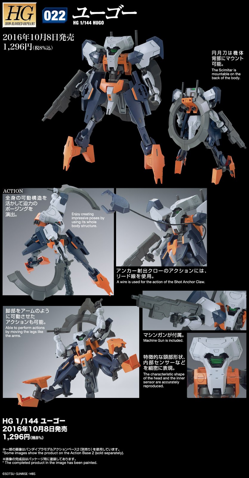 HG 1/144 Hugo