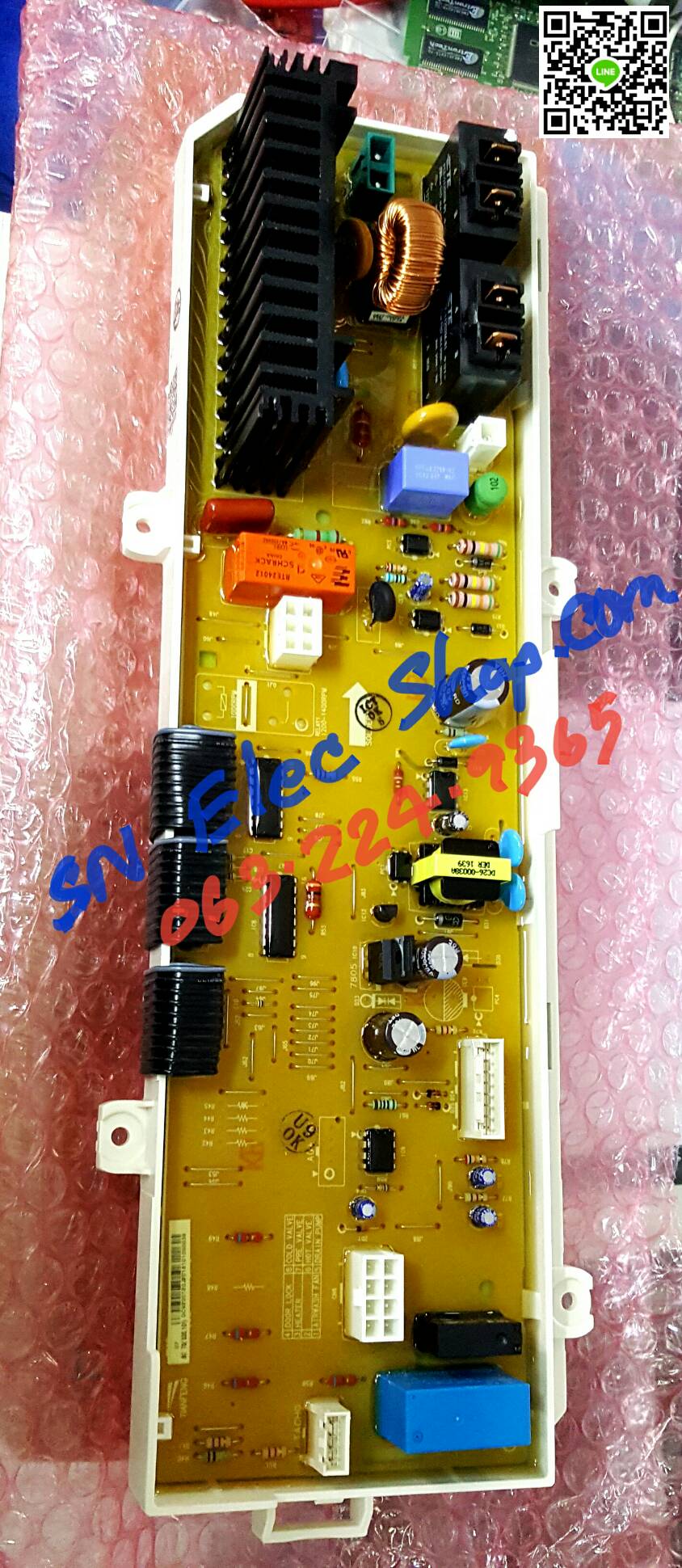 บอร์ดเครื่องซักผ้า รุ่น WF8800RSV/XST พาร์ท DC92-00120J