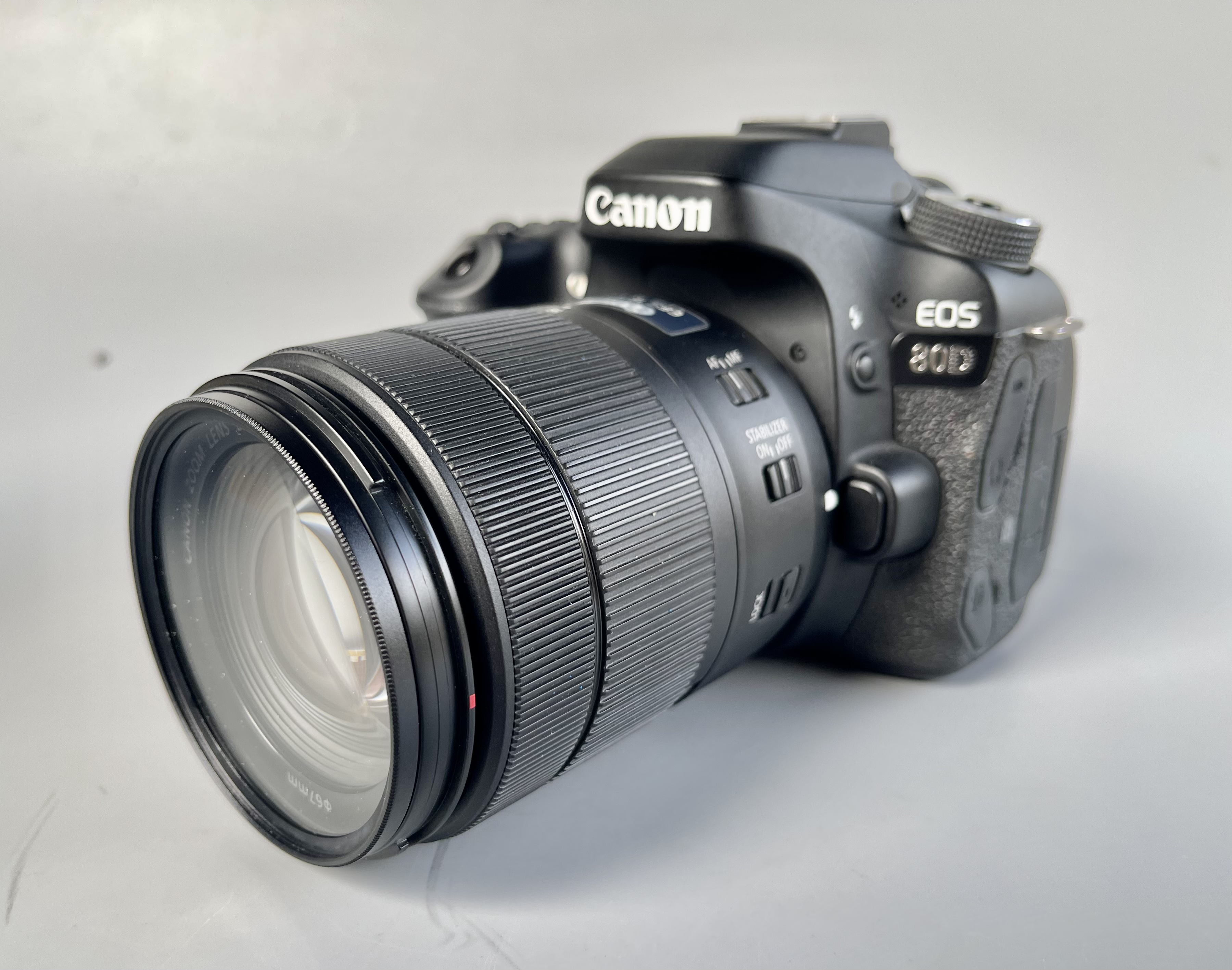 ขายกล้อง Canon 80d สุดยอด กล้องพร้อมเลนส์ 18-135 nano(kit)ใช้งานน้อยมากซัตเตอร์ 3034ครบชุดพร้อมใช้งาน