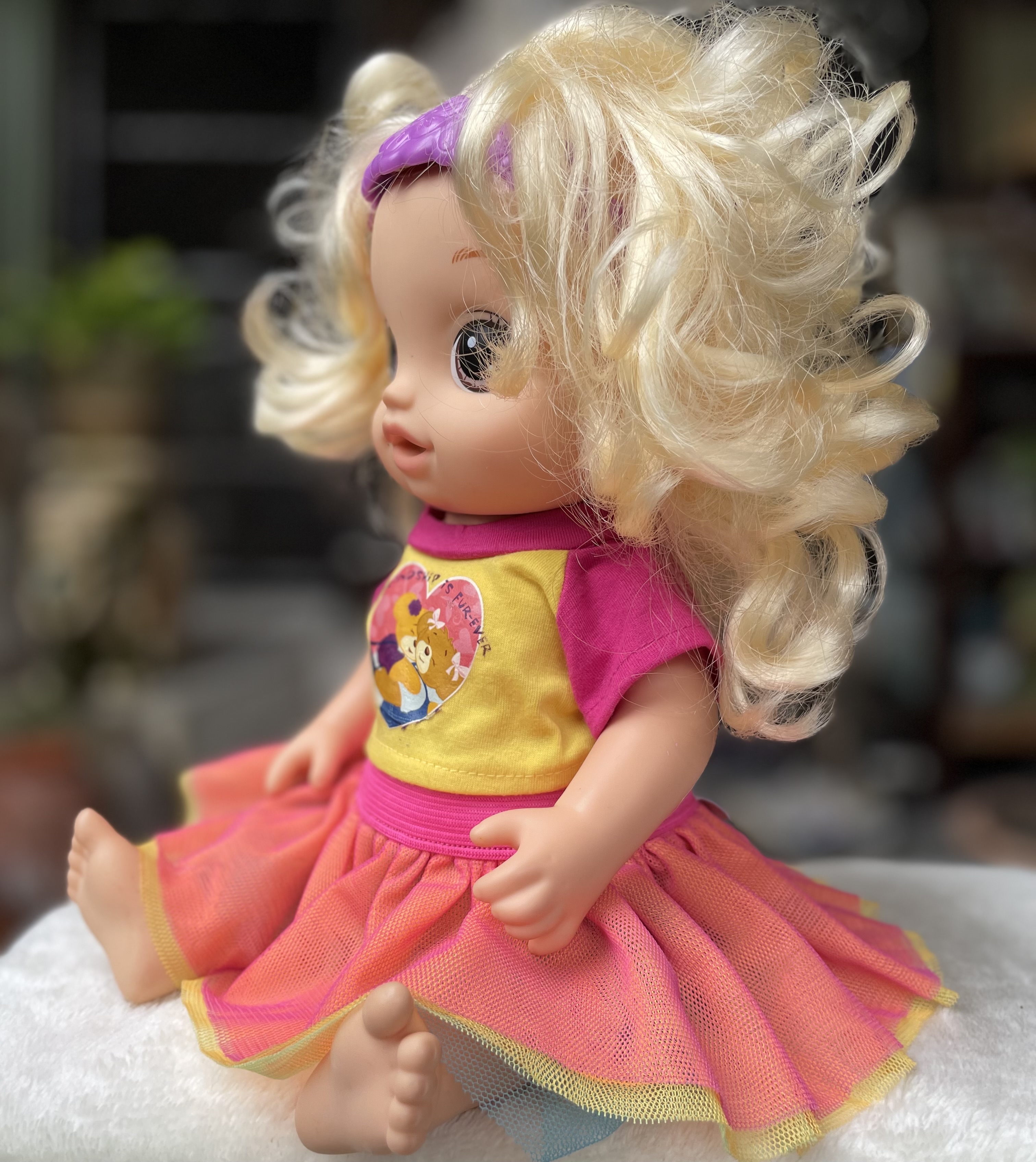 ตุ๊กตาเบบี้อไลฟ์ 12 นิ้ว Baby Alive ตุ๊กตาพูดได้ แขนขาขยับได้