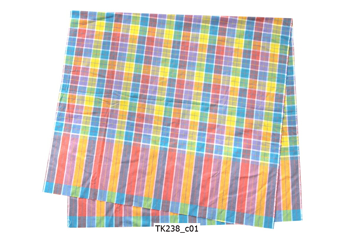 [2ม.] ผ้าขาวม้า TK238 สีหวาน