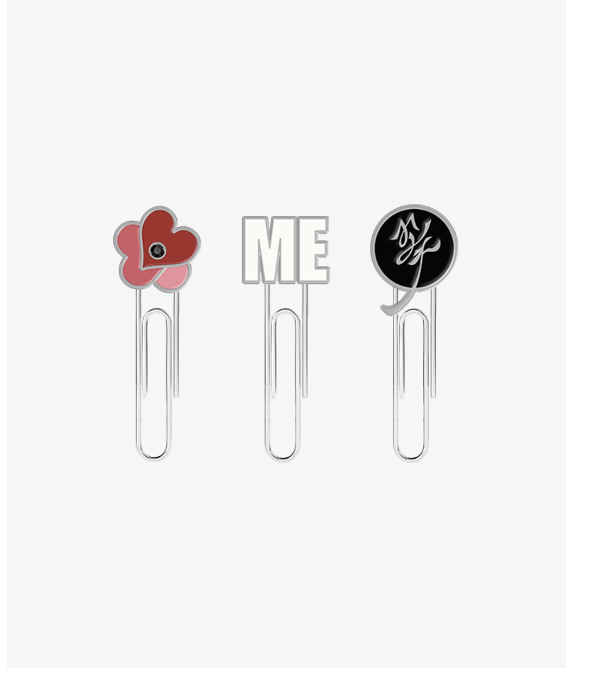 BLACKPINK -JISOO FIRST SINGLE ALBUM [ME] -ของสะสม JISOO BOOKMARK SET