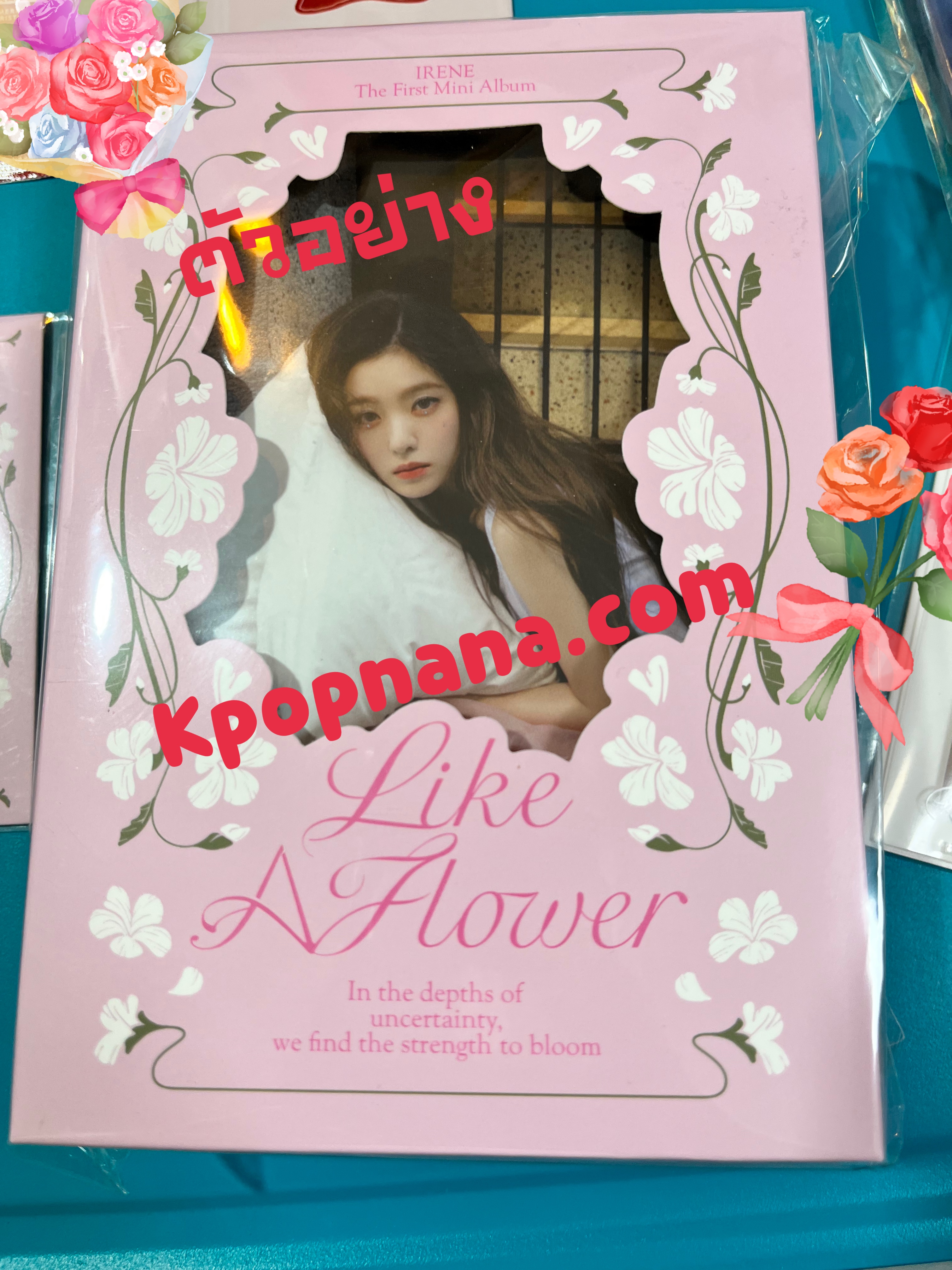 Red Velvet - IRENE 'Like A Flower MD ของสะสม - TINCASE & STICKER BOOK SET