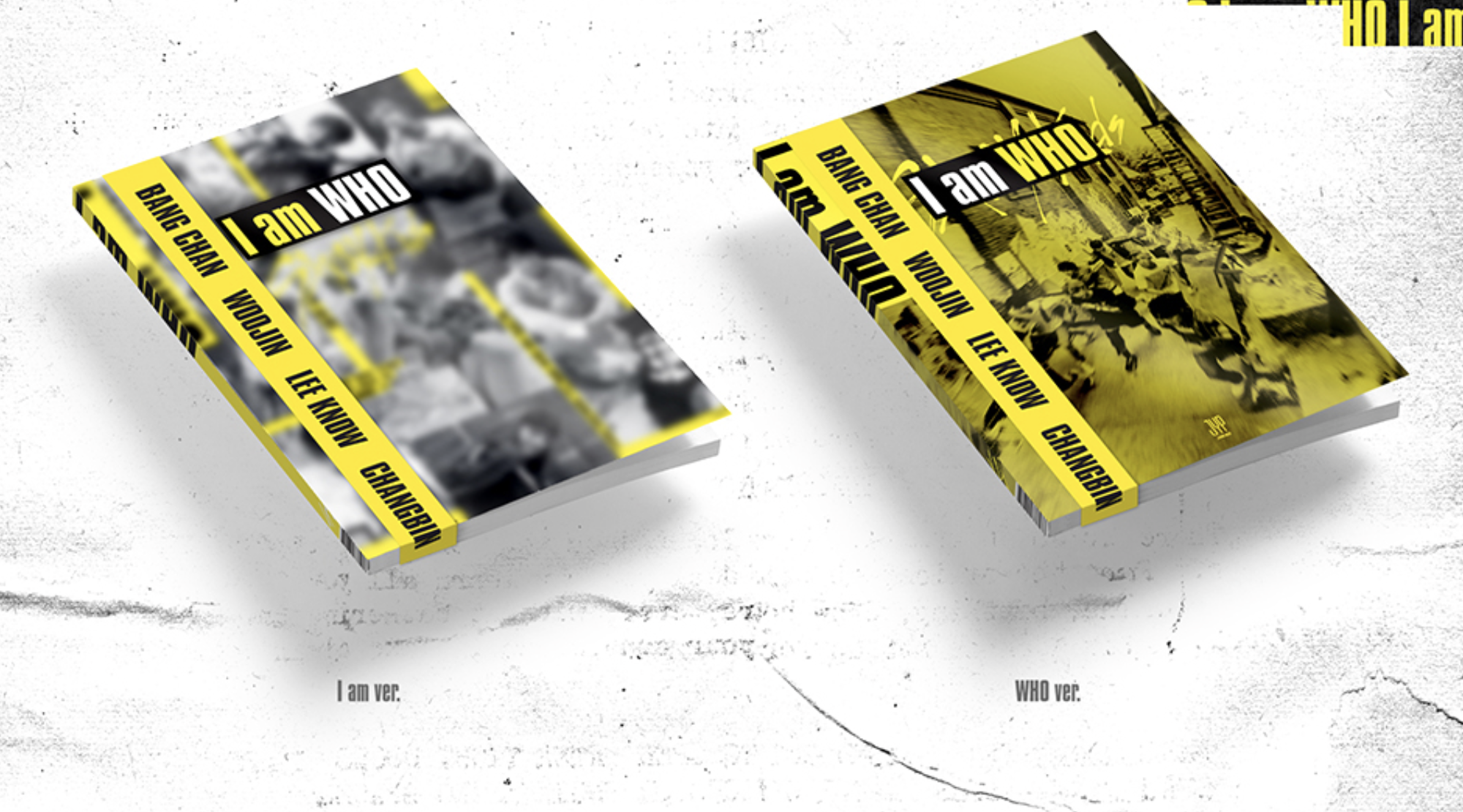 Stray Kids - Mini Album Vol.2 [I am WHO] Set 2 ปก I am + Who Ver. + โปสเตอร์ พร้อมกระบอกโปสเตอร์ พร้อมส่ง