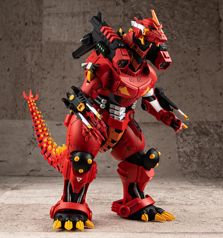 Aoshima Godzilla vs. Evangelion Type-3 Kiryu Kai [Kai] EVA Unit-02 Color Ver.