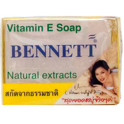 สบู่ เบนเนท วิตามิน อี BENNETT ( Vitamin E Soap ) 130 กรัม