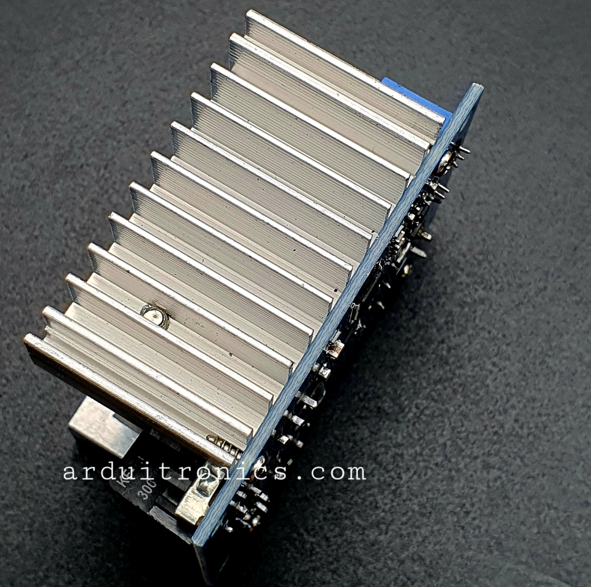 DC-DC 20A 300W Step Down Buck Converter PCB สีน้ำเงิน