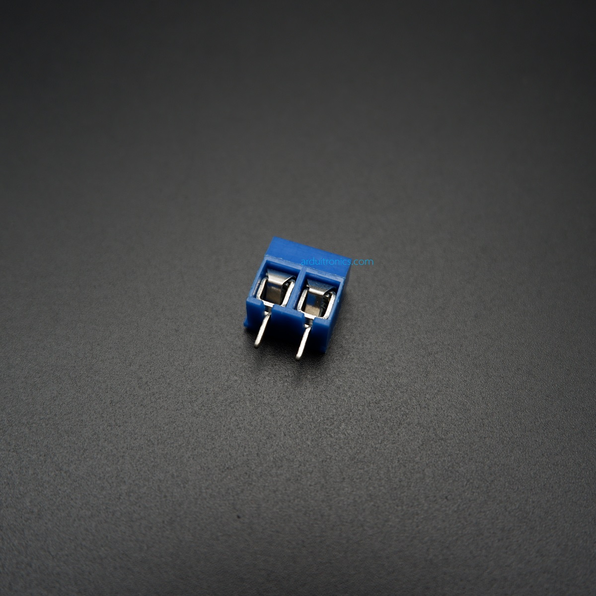 Screw Terminal Block 2 Pin Connector 5mm Pitch คอนเน็คเตอร์แบบสกรูหมุน 2 ขา สีน้ำเงิน ระยะห่างระหว่างขา 5 มม. (จำนวน 1 ชิ้น)