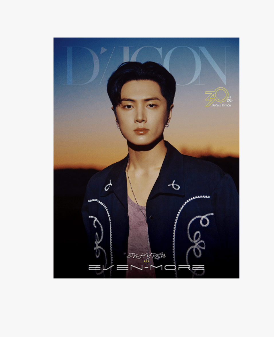 Enhypen -DICON VOLUME N°30 SPECIAL EDITION ENHYPEN EVEN-MORE B Type. - JAY - ส่งเรือ