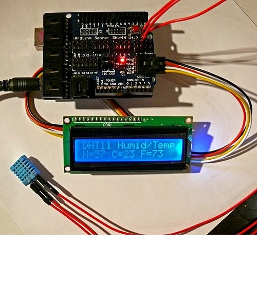 Digital Temperature and Humidity Sensor (DHT11)