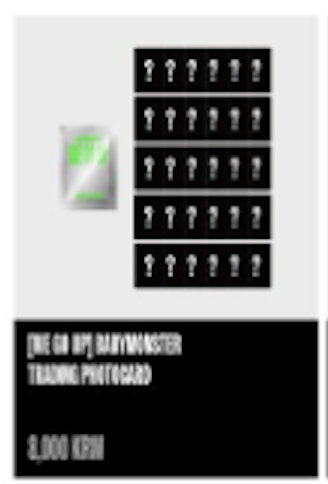 BABYMONSTER - BABYMONSTER [WE GO UP] รอบ POP-UP MD - Trading Photocard สุ่ม