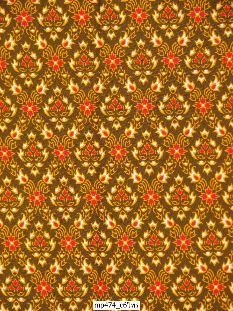 [D-MP474] ผ้าถุงแม่พลอย 1.8เมตร เย็บพร้อมนุ่ง คอตต้อน 100%