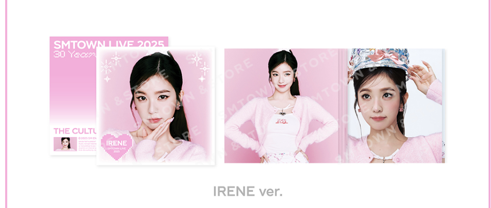 Red Velvet -2025 SM SEASON'S GREETINGS 2ND MD -LP Poster set - Irene