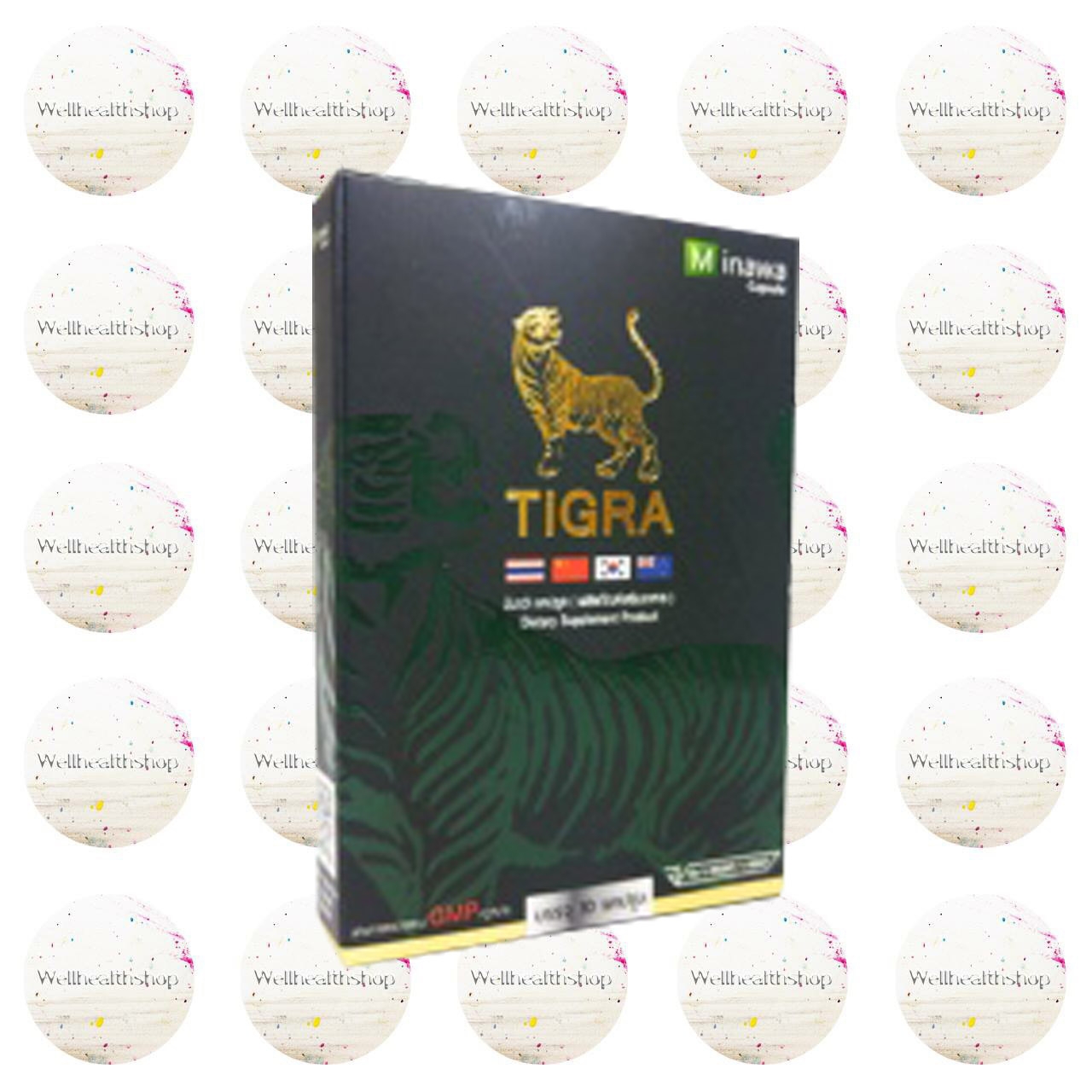 Tigra For Men ไทกร้า แคปซูล สำหรับผู้ชาย เสริมความแข็งแรง