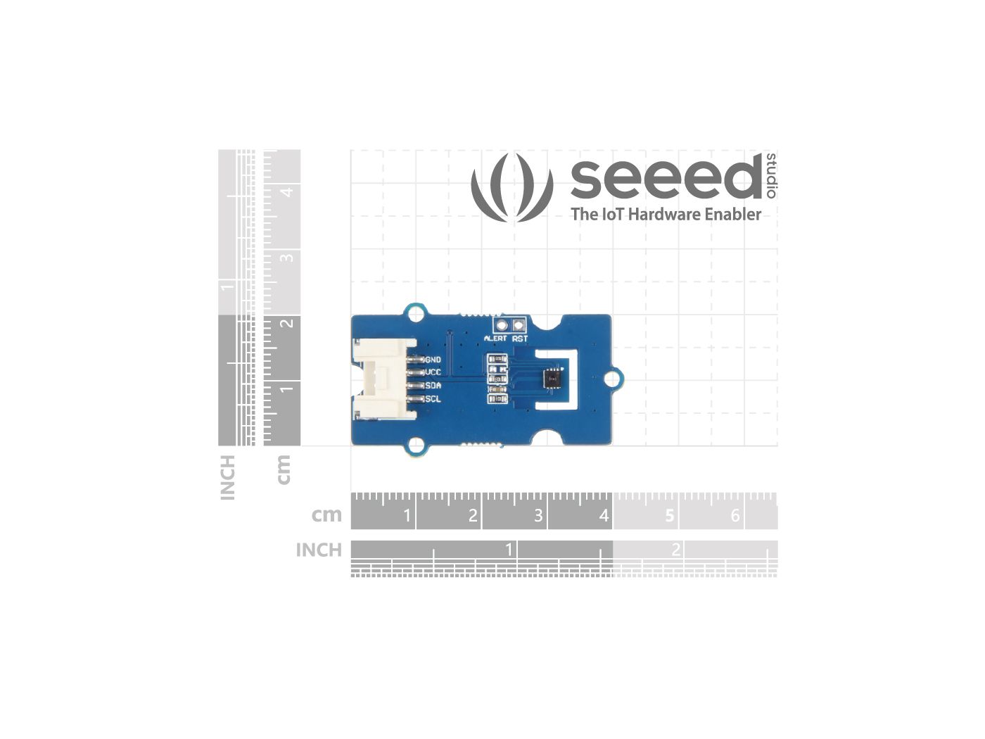 Grove - I2C High Accuracy Temp&Humi Sensor (SHT35) - แท้จาก SeeedStudio