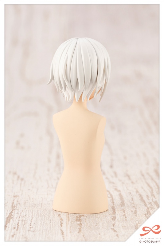 Kotobukiya Sousai Shojo Teien 1/10 After School Short Wig A [White & Chocolate Brown]
