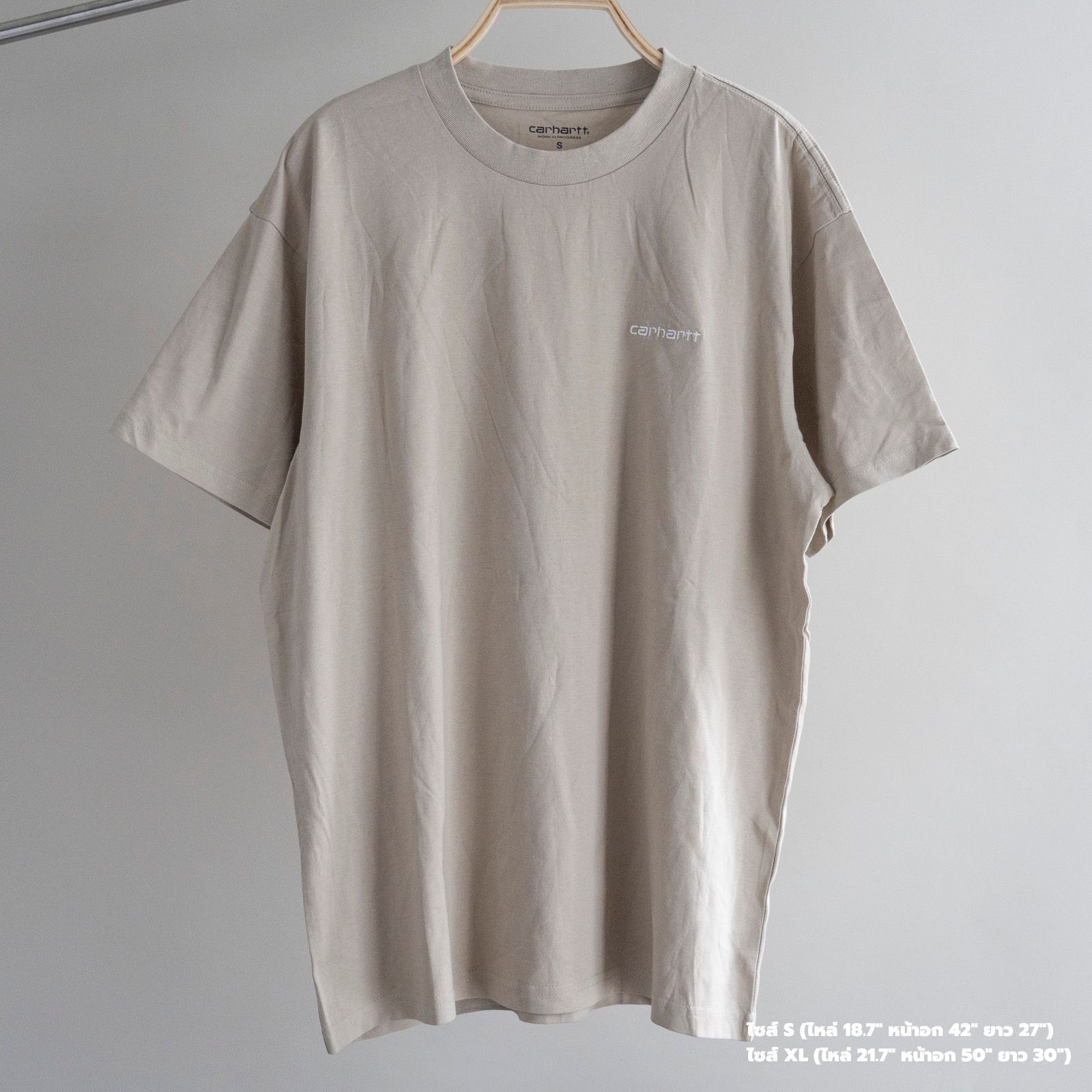 เสื้อยืด Carhartt WIP – Script Embroidery Tee (โปร 3 ตัว 490 บาท ทักไลน์ @pond-shop)