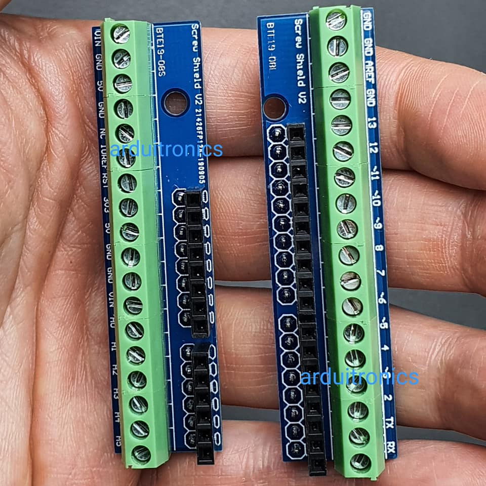 Arduino Screw Shield V2 Blue PCB