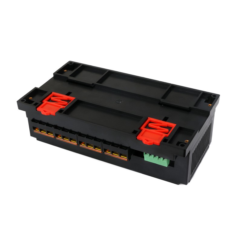 Industrial Modbus RTU 8-ch Relay Module (E) with RS485 Interface, 30A High Current, Multi Isolation Protection Circuits, Rail-mounted Case (แท้ Waveshare)