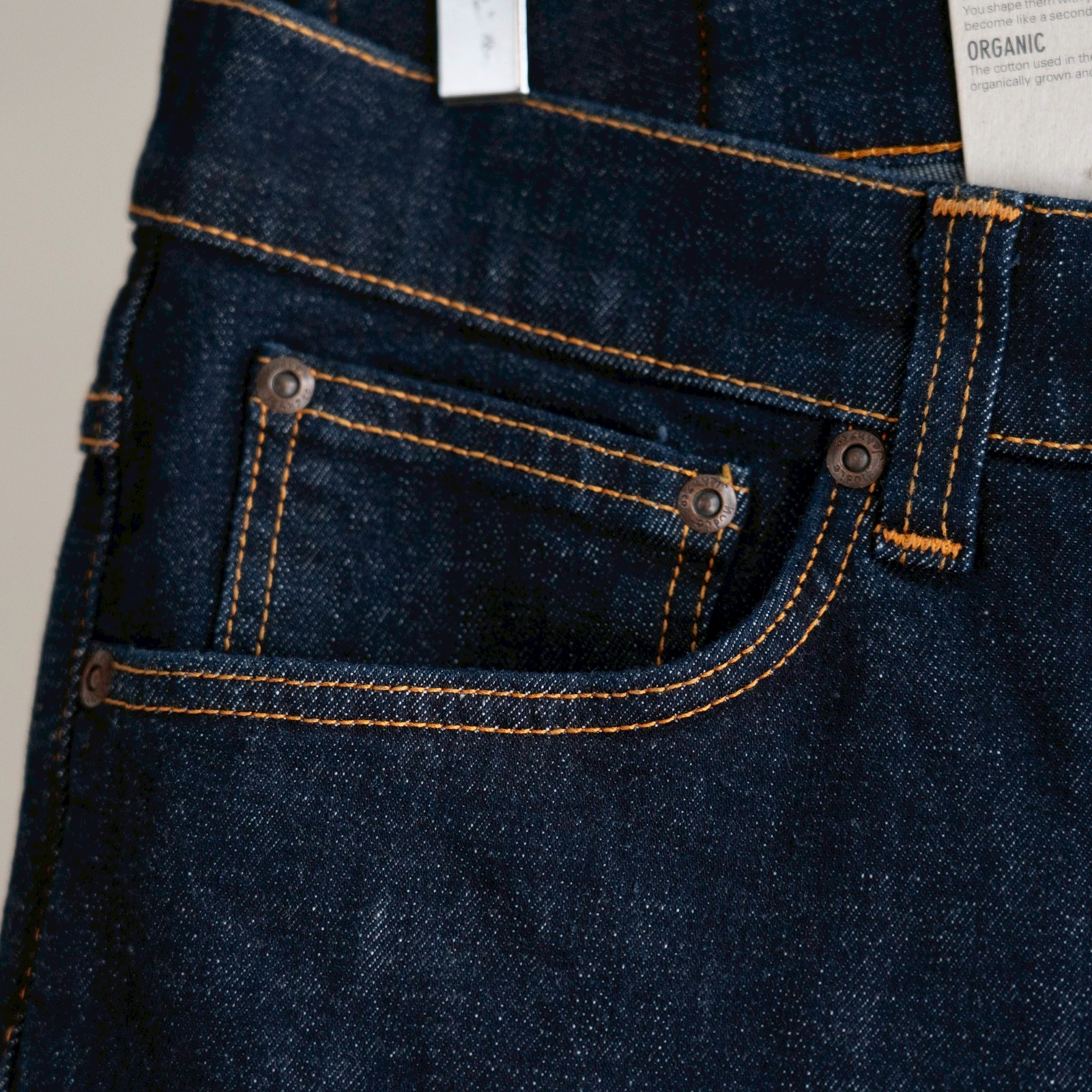 Tight Terry – Rinse Twill Orange