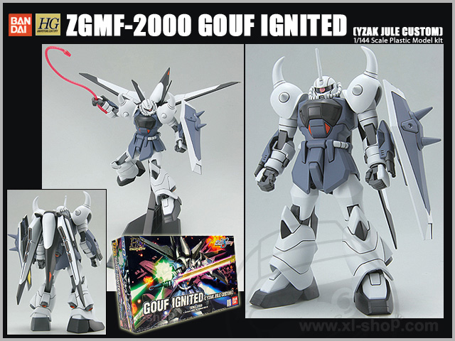 HG 1/144 ZGMF-2000 Gouf Ignited (Yzak Jule Custom)