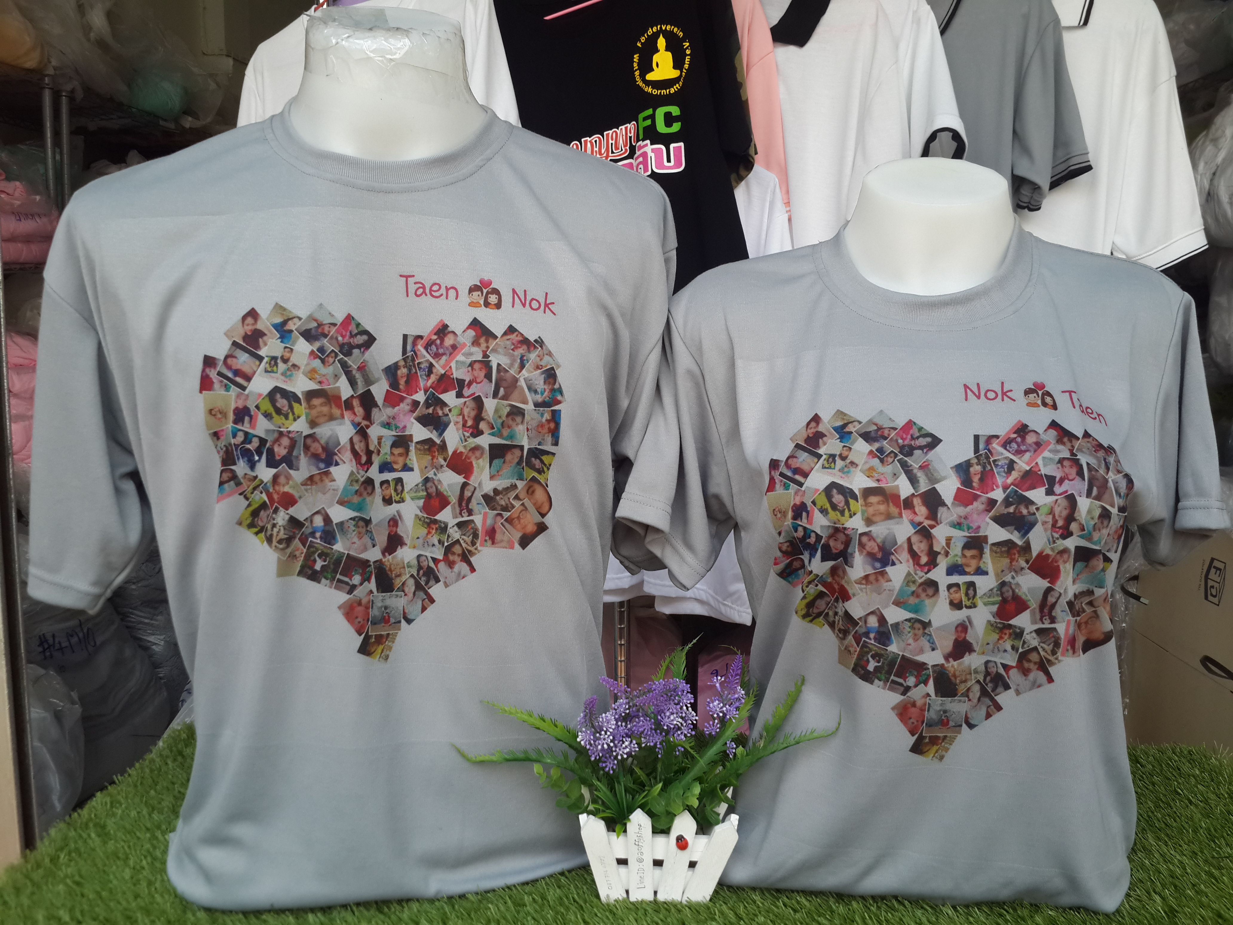 เสื้อคู่ เสื้อรุ่น เสื้อครอบครัว เสื้อแก๊ง เสื้อท่องเที่ยว ผ้า TK 100% Supersoft หนา นุ่ม รับประกันความพึงพอใจ