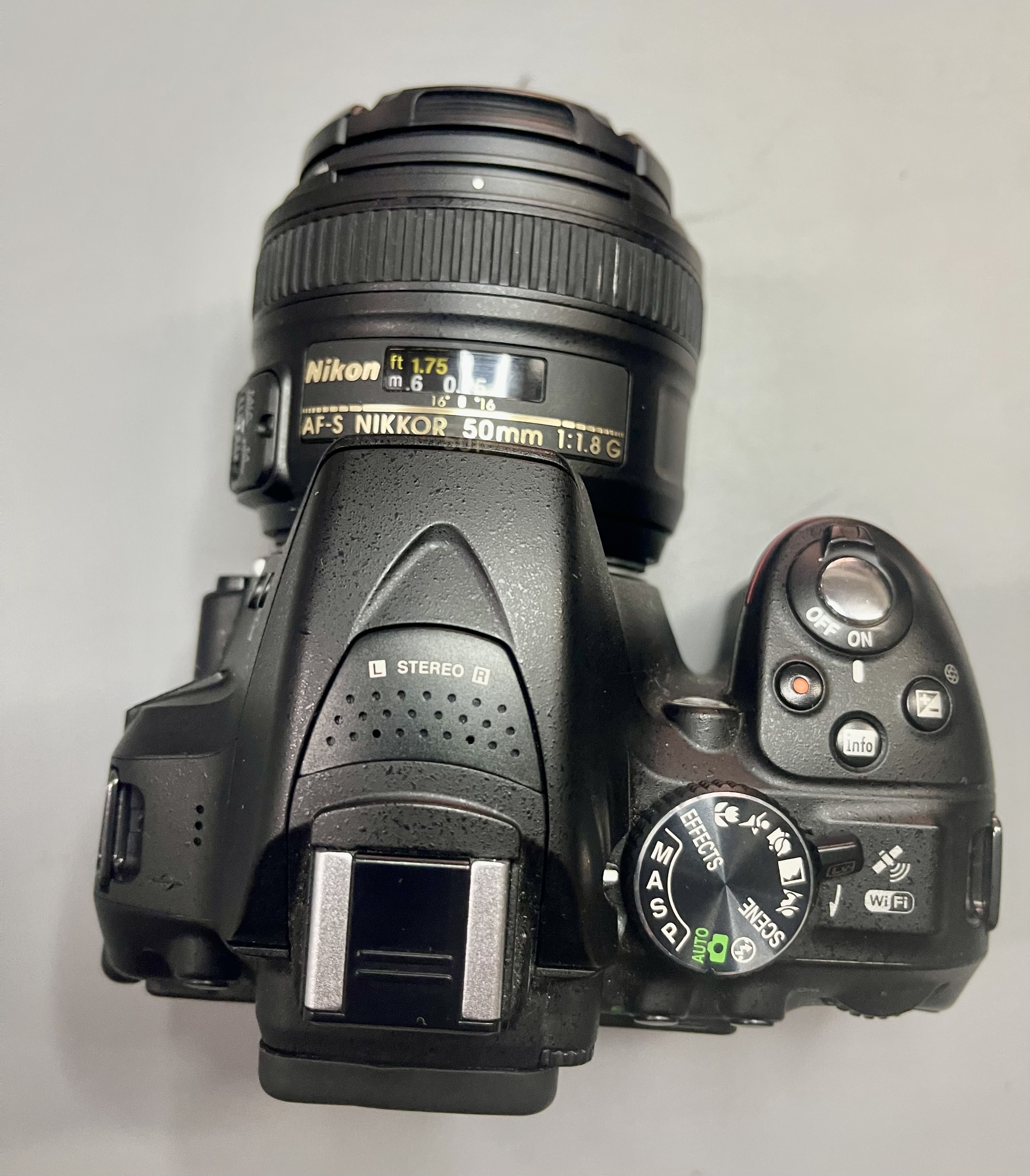 Nikon D5300 เลนส์ Nikon AF S 50mm f1.8 ชัตเตอร์ 6339 สภาพเหมือนใหม่