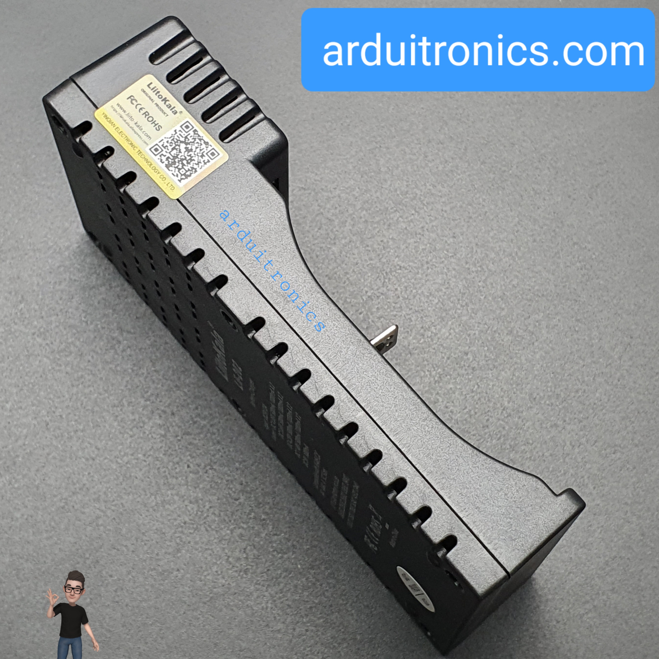 เครื่องชาร์จถ่าน Liitokala 10440 / 14500 / 18650 3.7V 2ก้อน