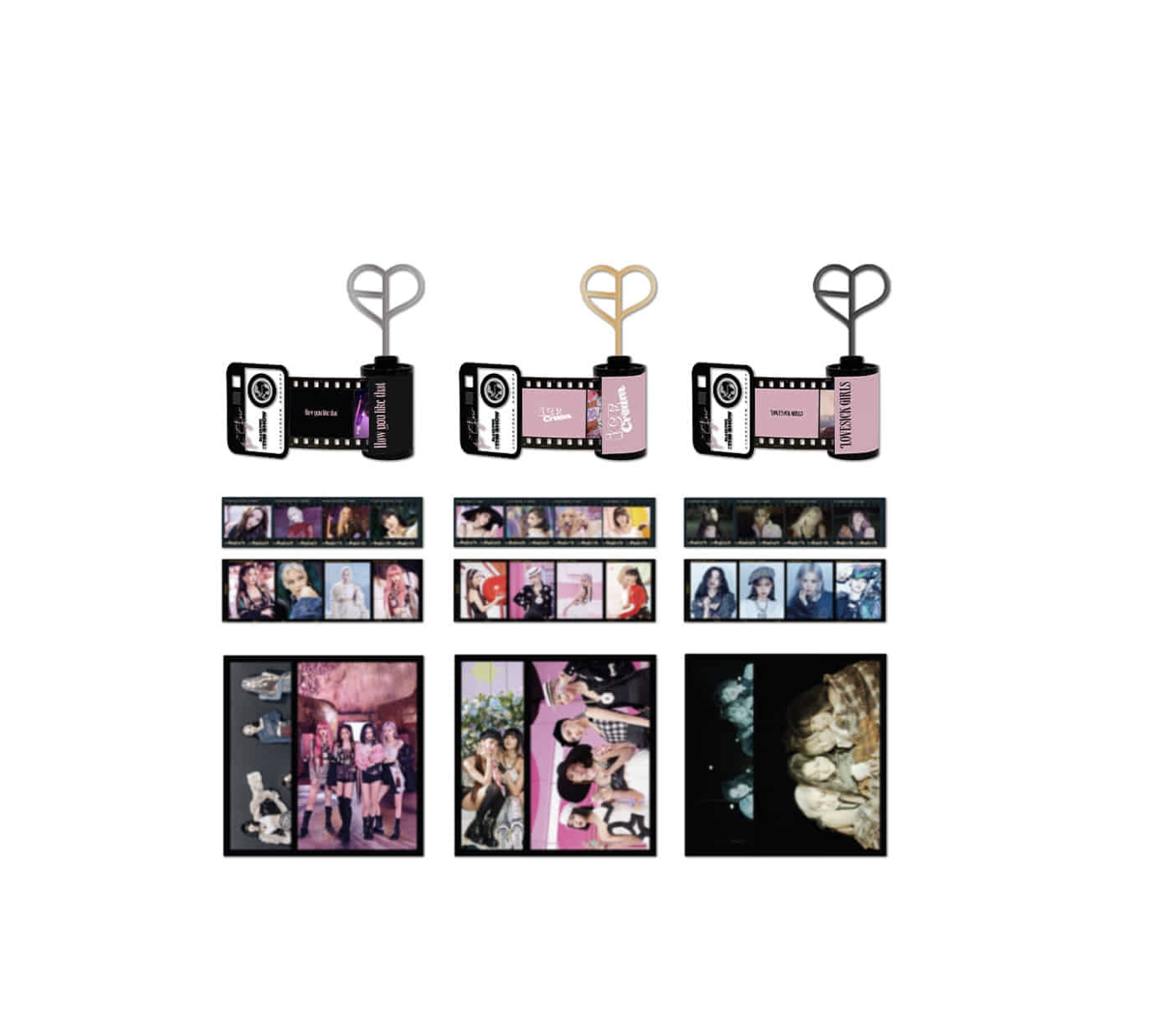 BLACKPINK - [THESHOW] BLACKPINK - FILM PHOTO + PHOTO CARDS SET ระบุ แบบ ทีต้องการ