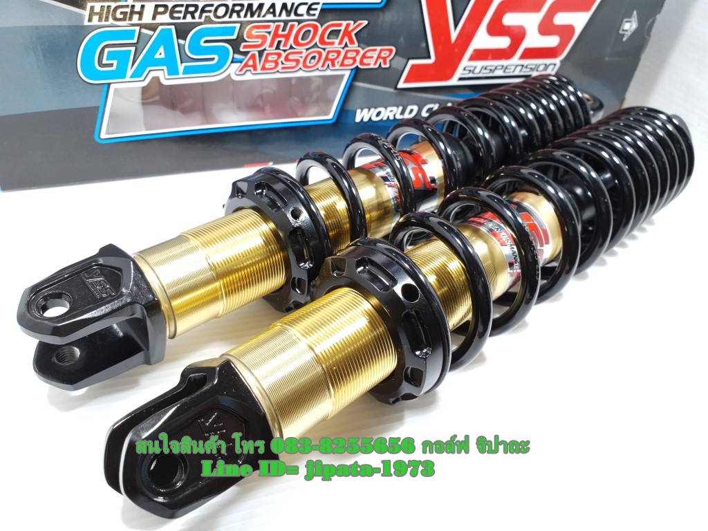 (PCX) โช้คอัพหลังคู่ YSS รุ่น DTG Plus สำหรับ Honda New PCX 150 i ปี 2014-2017