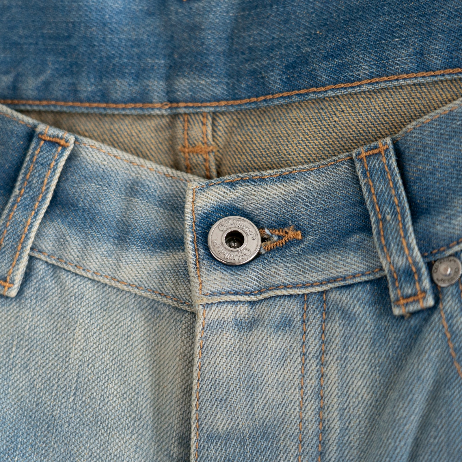 [DEFECT] Off-White Diag Raw Patch 90s Skate J – Dirty Blue [MADE IN ITALY]