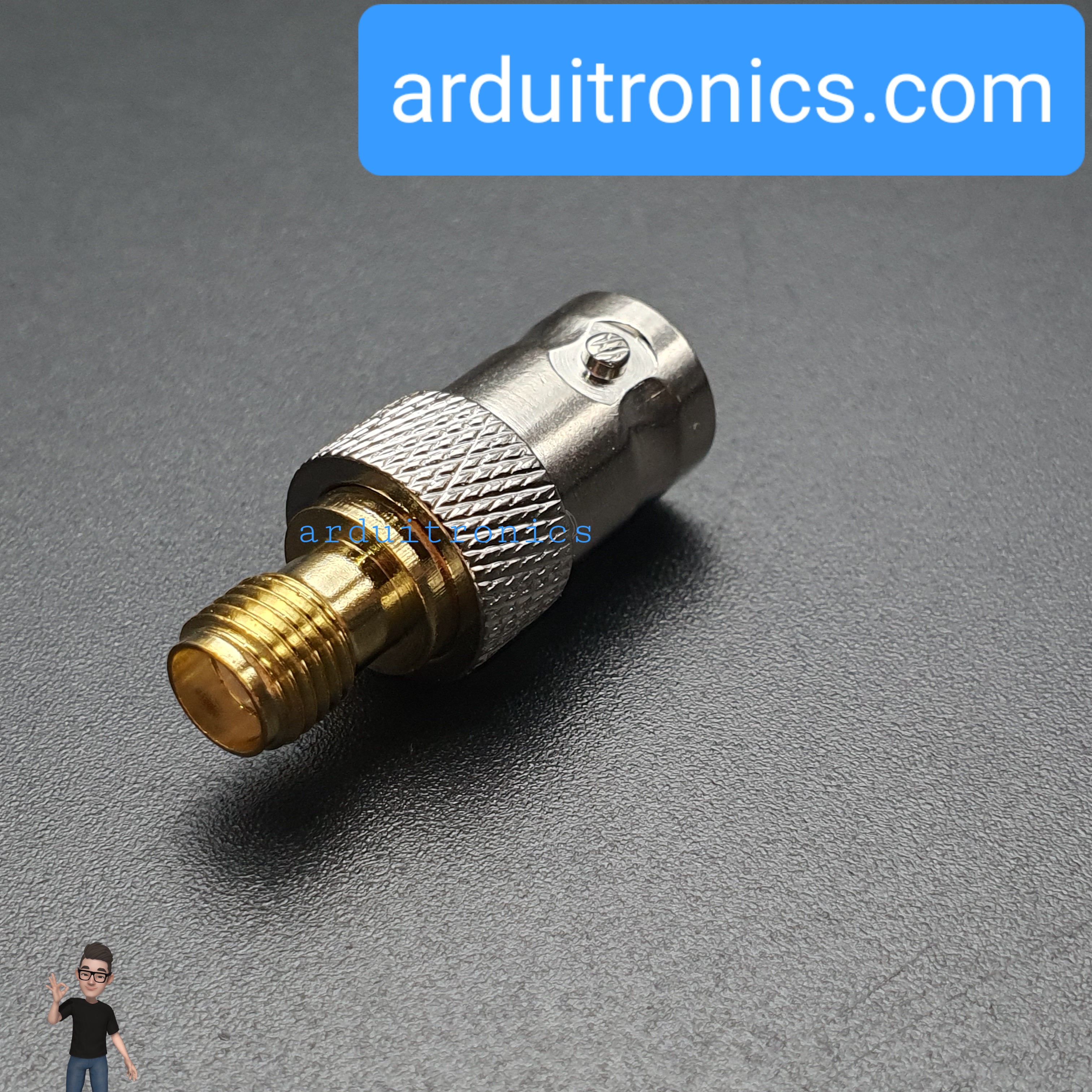 RF Adapter SMA/BNC-KK/SMA Female to BNC Female