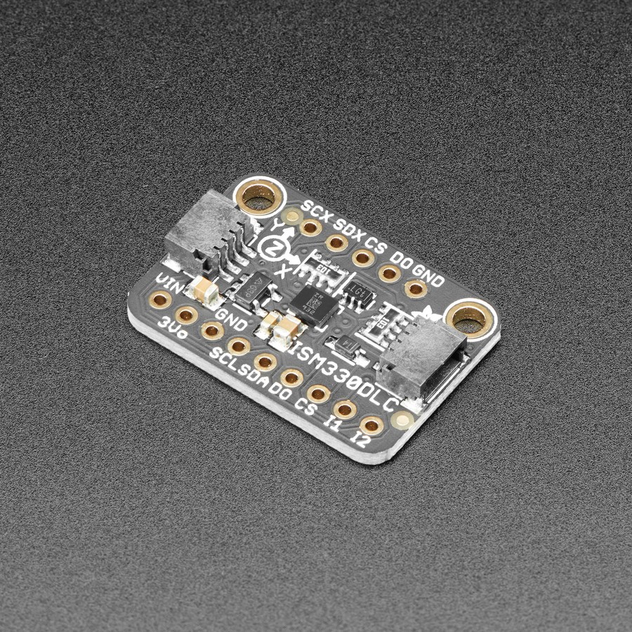 Adafruit ISM330DHCX - 6 DoF IMU - Accelerometer and Gyroscope - STEMMA QT / Qwiic (ของแท้จาก Adafruit)