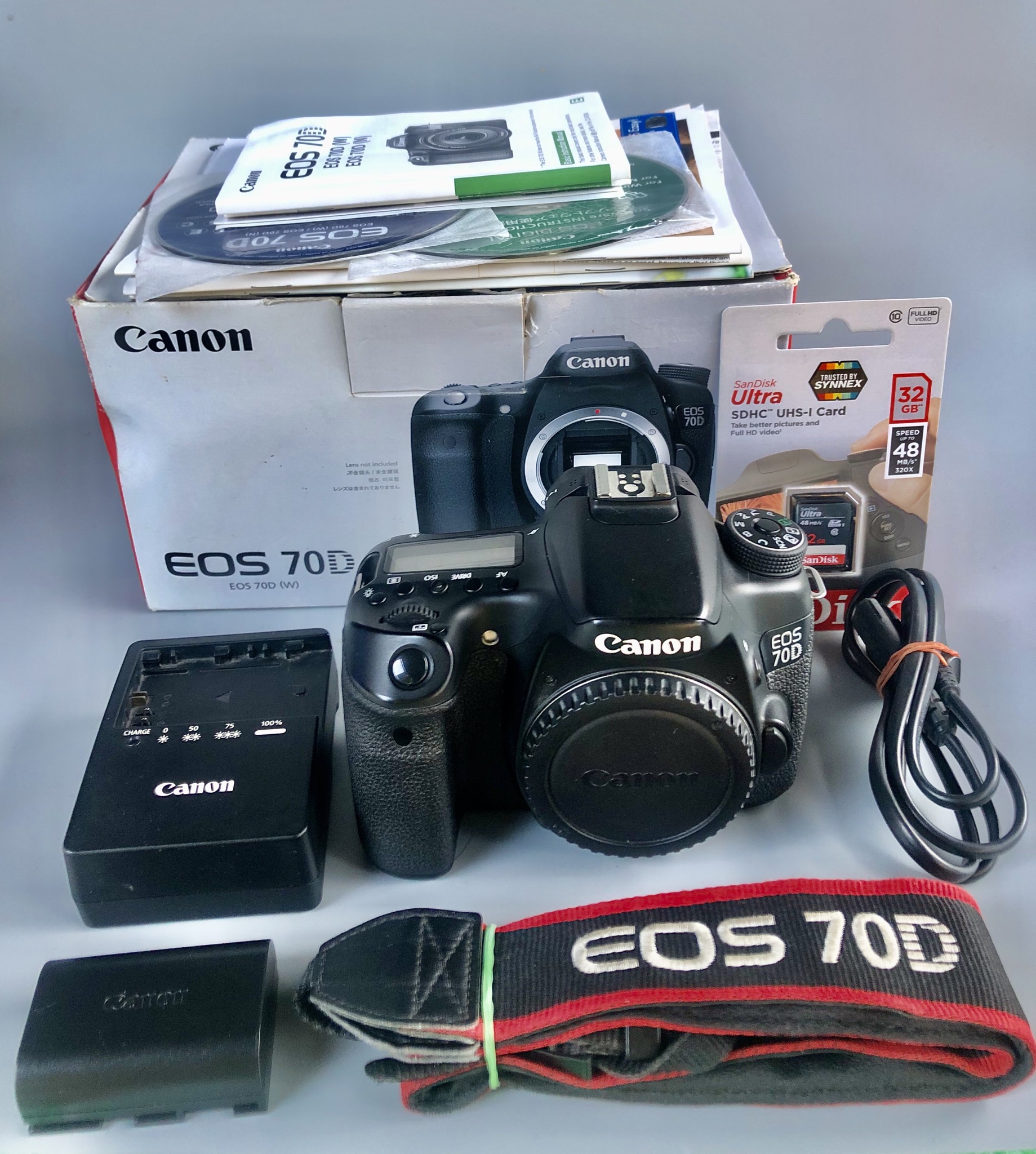 Canon 70D body อดีตประกันศูนย์ Shutter 27060